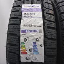 3. 195 70 15C 4x MICHELIN 195/70 R15C 104/102R Agilis Alpin Winterreifen 2025 WIE NEU VOLL