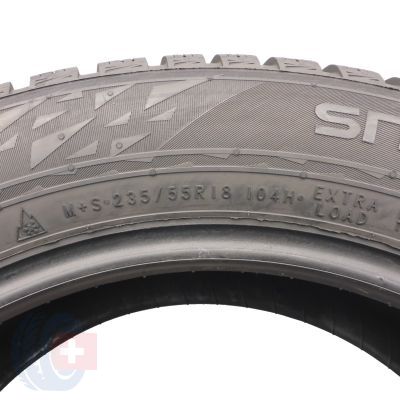 6. 235 55 18 2x NOKAIN 235/55 R18 104H XL Snowproof 2 SUV Winterreifen 2023 6,9-7,2mm