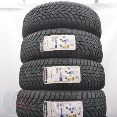  205 65 15 4x CONTINENTAL 205/65 R15 94T WinterContact TS870 Winterreifen 2024 VOLL WIE NEU 