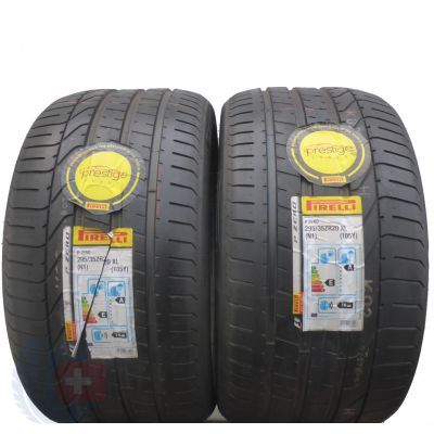 2 x PIRELLI 295/35 ZR20 105Y XL P Zero Sommerreifen 2017 VOLL Wie Neu