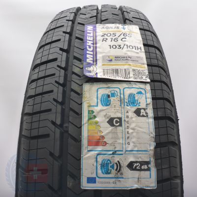 205 65 16C 1x MICHELIN 205/65 R16C 103/101H Agilis 51 Sommerreifen 2018 VOLL WIE NEU