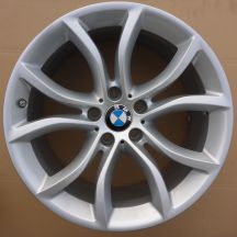 1 x Alufelge 19 BMW 5x120 9J Et18 Styling 594 V-Speiche X5 X6 RDKS