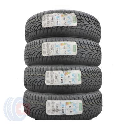 185 70 14 4x NOKIAN 185/70 R14  88T WR D3 Winterreifen 2018 VOLL Ungebraucht  