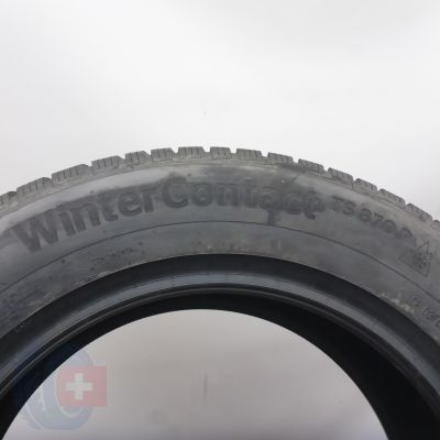 5.  225 60 17 2x CONTINENTAL 225/60 R17 99H WinterContact TS 870 P Winterreifen 2023 VOLL WIE NEU