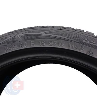 6. 245 40 18 4x VREDESTEIN 245/40 R18 97W XL Wintrac Pro Winterreifen 7,8-8,2mm 2022