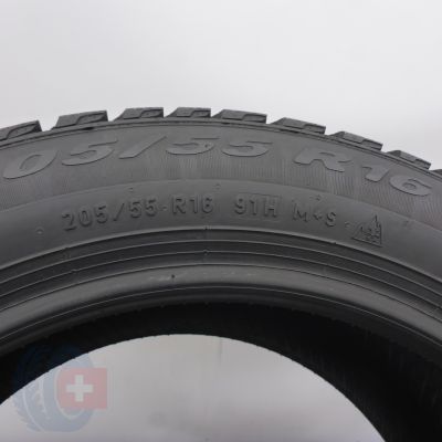 4. 205 55 16 1x PIRELLI 205/55 R16 91H Cinturato Winter Winterreifen 2021 8,8mm WIE NEU