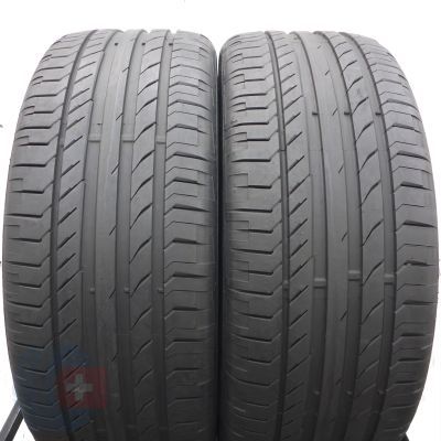 3. 255 50 20 4x CONTINENTAL 255/50 R20 109W XL ContiSportContact 5 J LR Sommerreifen 2017 6,8mm