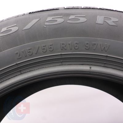 5. 215 55 16 2x PIRELLI 215/55 R16 97W XL Cinturato P7 Blue Sommerreifen 2017 7,8mm