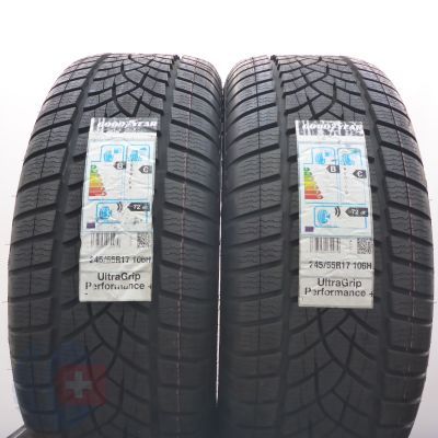 4. 245 55 17 4x GOODYEAR 245/55 R17 106H XL UltraGrip Performance+ M0-V Winterreifen 2020 Ungebraucht  