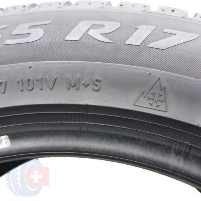 2. 225 55 17 2x PIRELLI 225/55 R17 101V XL Sottozero3 Winterreifen 2019 6,5-7mm