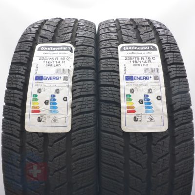 5. 225 75 16C 4x CONTINENTAL 225/75 R16C 116/114R VanContact Winter Winterreifen 2022 VOLL 5. 225 75 16C 4x CONTINENTAL 225/75 R16C 116/114R VanContact Winter Winterreifen 2022 VOLL