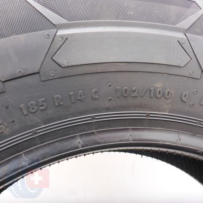 6. 185/80 R14C 2x CONTINENTAL185/80 R14C 102/100Q VanContact Winter Winterreifen 2022 Ungebraucht   