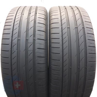 235 55 18 2x CONTINENTAL 235/55 R18 100V ContiSportContact 5 SUV Sommerreifen 2018 5,2-5,8mm