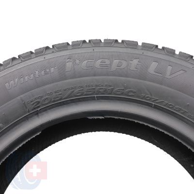 5. 205 65 16C 2x HANKOOK 205/65 R16C 107/105T Winter I Cept LV 2020 Winterreifen 9,2mm