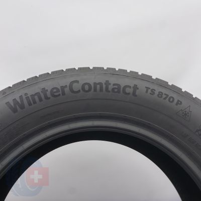 4. 205 60 16 1x CONTINENTAL 205/60 R16 92H WinterContact TS 870 P Winterreifen 2024 8mm