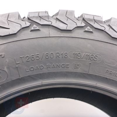 7. 265 60 18 1x BFGOODRICH 265/60 R18 119/116S All-Terrain T/A AT Baja Ko2 Ganzjahresreifen2017 Ungebraucht   