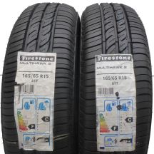 5. 4 x FIRESTONE 165/65 R15 81T Multihawk 2 Sommerreifen 2014, 2015 VOLL 