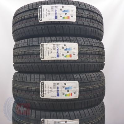 225 70 15C 4x CONTINENTAL 225/70 R15C 112/110R VanContact 4Season Ganzjahresreifen 2024 WIE NEU VOLL