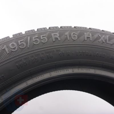 7. 195 55 16 2x GISLAVED 195/55 R16 91H XL Euro Frost 6 Winterreifen  2021 8-8,2mm