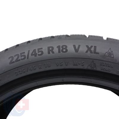 8. 225 45 18 CONTINENTAL 225/45 R18 95V XL WinterContact TS870P Winterreifen 2021/22 7mm