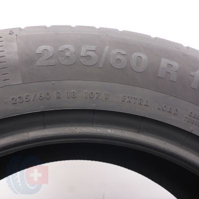 5. 235 60 18 4x CONTINENTAL 235/60 R18 107V XL ContiEcoContact 5 VOL Sommerreifen 2020 7,2-7,5mm