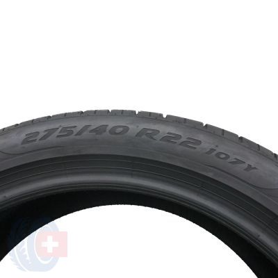 7. 275 40 22 4x PIRELLI 275/40 R22 107Y XL P Zero BMW ELECT PNCS Sommerreifen 2022 6,9mm