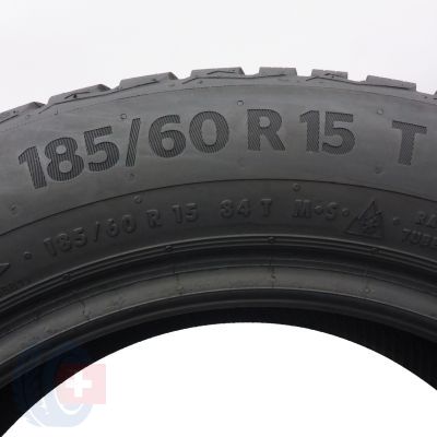 6. 185 60 15 2x CONTINENTAL 185/60 R15 84T WinterContact TS870 Winterreifen 2022 7,6-8,5mm 