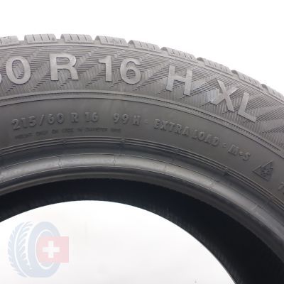 5. 215 60 16 2x GISLAVED 215/60 R16 99H XL Euro Frost 6 Winterreifen 2022 8,5-7,5mm