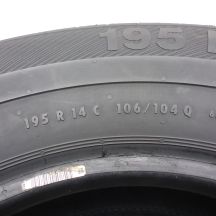 6. 195 80 14C 2x BARUM 195/80 R14C 106/104Q Vanis 2 Sommerreifen 2013 9mm