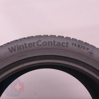 5. 255 45 19 2x CONTINENTAL 255/45 R19 104V XL WinterContact TS 870 P Winterreifen 2024 7,8-8mm