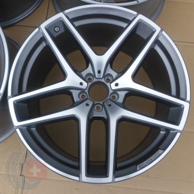 3. 4 x Alufelgen 21 MERCEDES  GLE 5x112 Et52,5/38 10/11J Original AMG RDKS