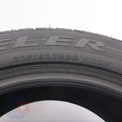 6. 305 40 20 2x BRIDGESTONE 305/40 ZR20 112Y XL Dueler H/P Sport Sommerreifen 5,2mm