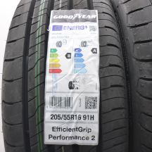3. 205 55 16 4x GOODYEAR 205/55 R16 91H EfficientGrip Performance 2 Sommerreifen 2025 Ungebraucht  
