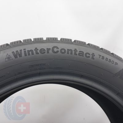 6. 205 55 17 2x CONTINENTAL 205/55 R17 91H WinterContact TS 850P Winterreifen 2019 8,8-8,2mm