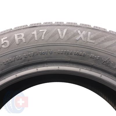 5. 225 55 17 2x GISLAVED 225/55 R17 101V XL Euro Frost 6 Winterreifen 2018/20  6,5-7,2mm