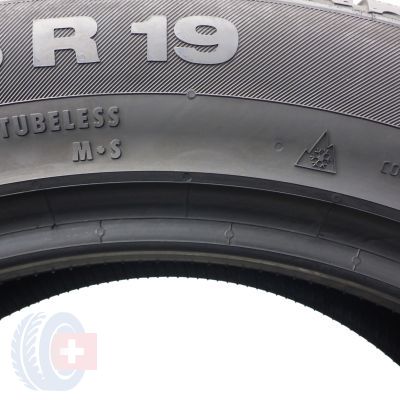 6. 235 55 19 2x CONTINENTAL  235/55 R19 101H CrossContact Winter A0 Winterreifen 2022 7,8-9mm  WIE NEU