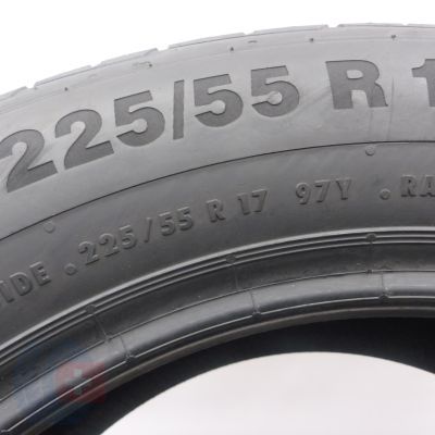 2. 225 55 17 1x CONTINENTAL 225/55 R17 97Y AO ContiPremiumContact5 Sommerreifen 2024 7,2mm