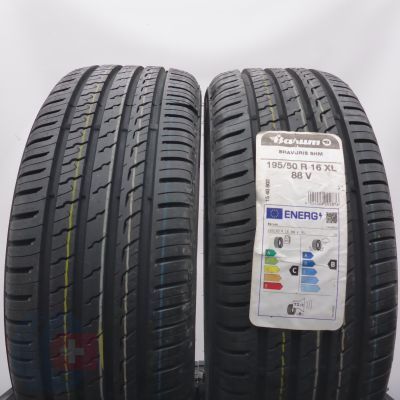 195 50 16 2x BARUM 195/50 R16 88V XL Bravuris 5 Sommerreifen 2023 VOLL WIE NEU 