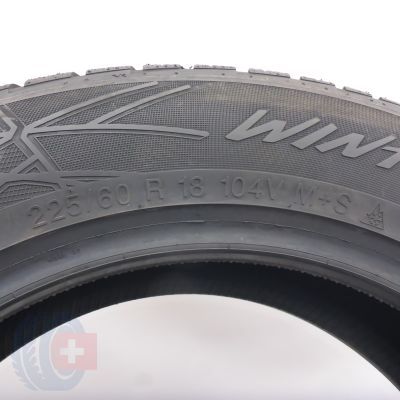 6. 225 60 18 2x VREDESTEIN 225/60 R18 104V XL Wintrac PRO Winterreifen 2024 VOLL WIE NEU 