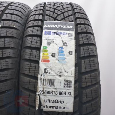 2. 195 60 18 4x GOODYEAR 96H XL UltraGrip Performance+ Elektrisch Winterreifen 2021 Ungebraucht  
