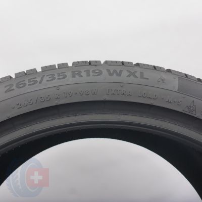 5.  265 35 19 2x CONTINENTAL 265/35 R19 98W XL WinterContact TS 860 S Winterreifen 2021 8-8,2mm