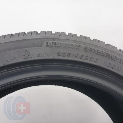 8. 235 45 20 4x BRIDGESTONE 96H XL Blizzak 6 Winterreifen 2025 6,8-6,2mm 