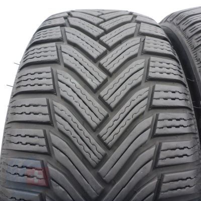 3. 185 50 16 2x MICHELIN 185/50 R16 81H Alpin6 Winterreifen 2021 7mm