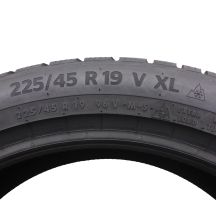 5. 4 x CONTINENTAL 225/45 R19 96V XL WinterContact TS870P Winterreifen 2022 7,5-8mm