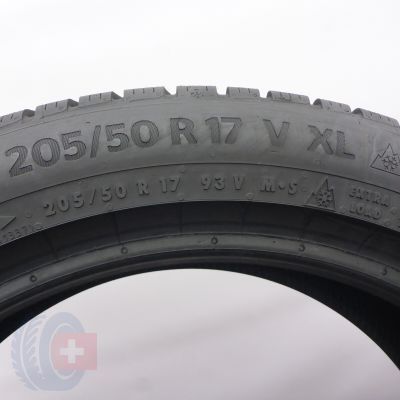 5. 205 50 17 2x CONTINENTAL 205/50 R17 93V XL WinterContact TS870P Winterreifen 2024 WIE NEU 8,2mm