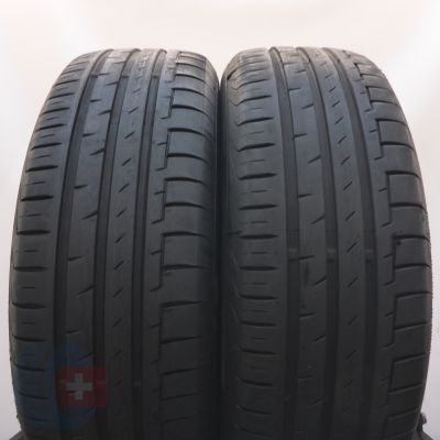 4. 195 65 15 4x CONTINENTAL 195/65 R15 91H PremiumContact 6 Sommerreifen 2022 6,2-7,2mm