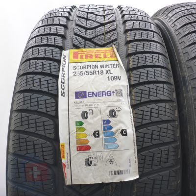 2. 255 55 18 2x PIRELLI 255/55 R18 109V XL Scorpion Winter Winterreifen 2021 Ungebraucht  