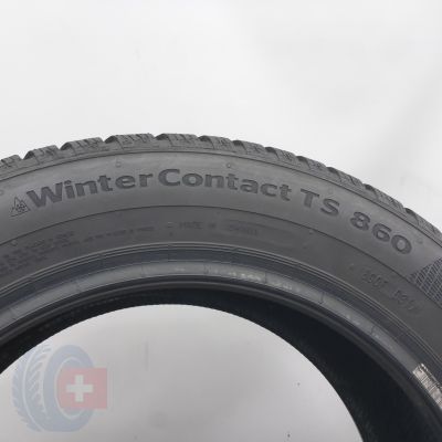 6. 205 55 16 2x CONTINENTAL 205/55 R16 91T WinterContact Ts860 Winterreifen 2020 7,8-8mm