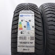 2. 165 65 14 2x GOODYEAR 165/65 R14  79T Vector 4Seasons Gen2 Ganzjahresreifen 2022 Ungebraucht  