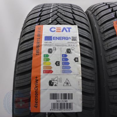 4. 185 65 15 2x CEAT 185/65 R15 88H XL 4SeasonDrive+ Ganzjahresreifen 2025 VOLL